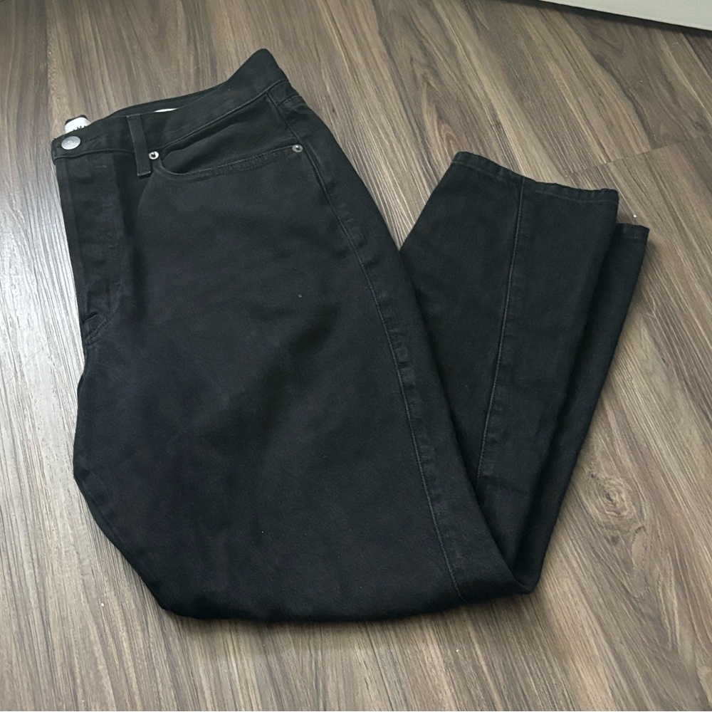 Frame Le Original Skinny Black Ankle Jean